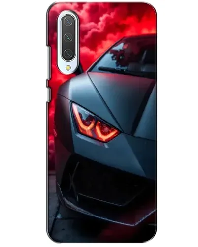 Чохол для Xiaomi CC9 з картинкою «Lamborghini червоне сяйво»