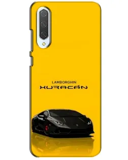 Чохол для Xiaomi CC9 з картинкою «Lamborghini Huracan чорний»