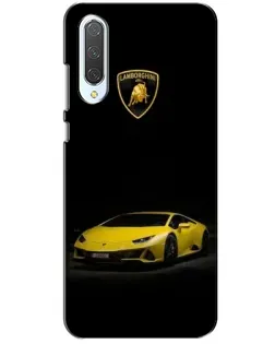 Чохол для Xiaomi CC9 з картинкою «Lamborghini жовтий акцент»
