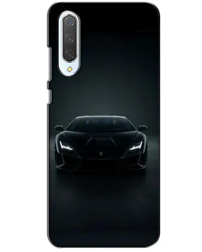Чохол для Xiaomi CC9 з картинкою «Чорний Lamborghini Aventador»
