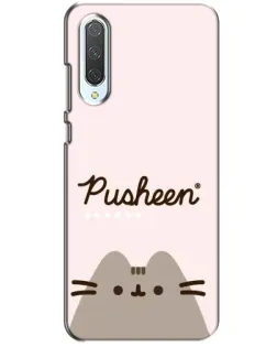 Чохол для Xiaomi CC9 з картинкою «Pusheen логотип» Чохол для Xiaomi CC9 з картинкою «Pusheen логотип»