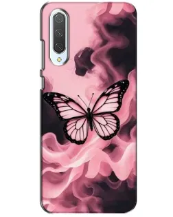 Чохол для Xiaomi CC9 з картинкою «Метелик у диму»
