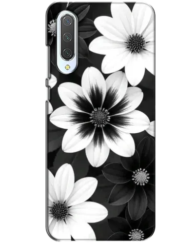 Чохол для Xiaomi CC9 з картинкою «Монохромні айстри» Чохол для Xiaomi CC9 з картинкою «Монохромні айстри»