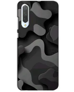 Чохол для Xiaomi CC9 з картинкою «Темний абстрактний камуфляж»