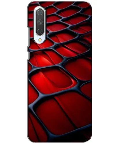 Чохол для Xiaomi CC9 з картинкою «Червона глянцева сітка»