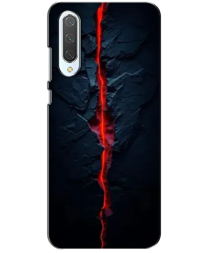 Чохол для Xiaomi CC9 з картинкою «Червона лавова тріщина»