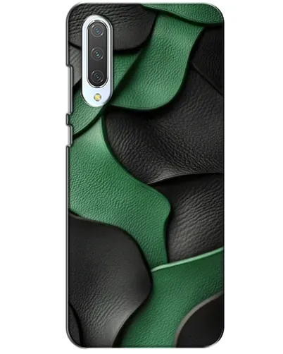 Чохол для Xiaomi CC9 з картинкою «Зелені шкіряні хвилі»