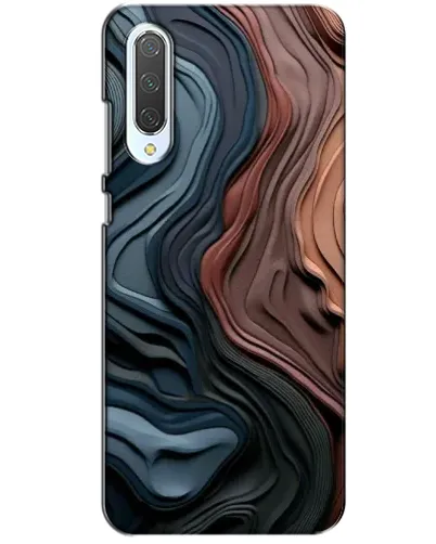 Чохол для Xiaomi CC9 з картинкою «Кольорові хвилі каньйону»
