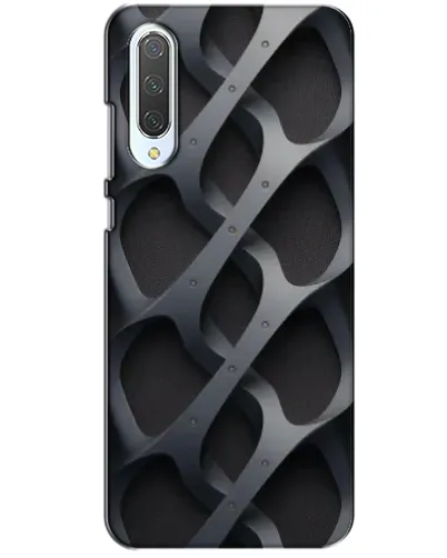 Чохол для Xiaomi CC9 з картинкою «Об'ємне сіре плетіння»