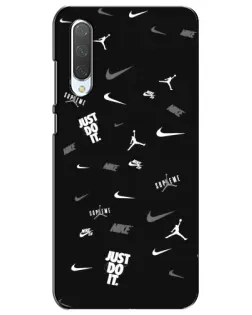 Чохол для Xiaomi Mi CC9e з картинкою «Nike Black Pattern» Чохол для Xiaomi Mi CC9e з картинкою «Nike Black Pattern»