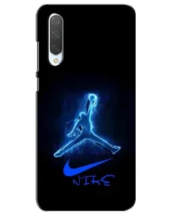 Чохол для Xiaomi Mi CC9e з картинкою «Jordan Neon Blue» Чохол для Xiaomi Mi CC9e з картинкою «Jordan Neon Blue»