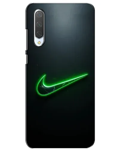 Чохол для Xiaomi Mi CC9e з картинкою «Неоновий контур Nike»
