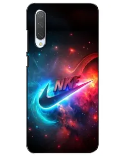 Чохол для Xiaomi Mi CC9e з картинкою «Вогняний логотип Nike»