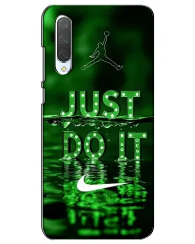 Чохол для Xiaomi Mi CC9e з картинкою «Зелений неоновий Nike»