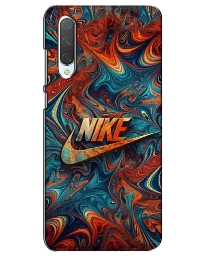 Чохол для Xiaomi Mi CC9e з картинкою «Nike в абстракції»