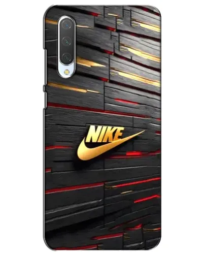 Чохол для Xiaomi Mi CC9e з картинкою «Золотий Nike на металі»