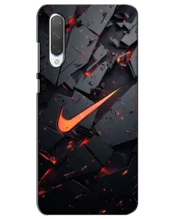 Чохол для Xiaomi Mi CC9e з картинкою «Nike — ефект розломів»