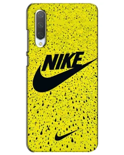 Чохол для Xiaomi Mi CC9e з картинкою «Жовтий текстурний Nike»