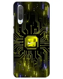 Чохол для Xiaomi Mi CC9e з картинкою «Nike — золота іскра»