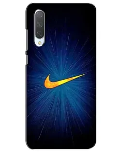 Чехол для Xiaomi Mi CC9e с картинкой «Синий пульс Nike» Чехол для Xiaomi Mi CC9e с картинкой «Синий пульс Nike»