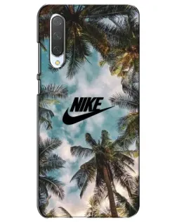 Чехол для Xiaomi Mi CC9e с картинкой «Тропический принт Nike» Чехол для Xiaomi Mi CC9e с картинкой «Тропический принт Nike»