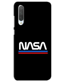 Чехол для Xiaomi Mi CC9e с картинкой «NASA — классика Red Blue» Чехол для Xiaomi Mi CC9e с картинкой «NASA — классика Red Blue»