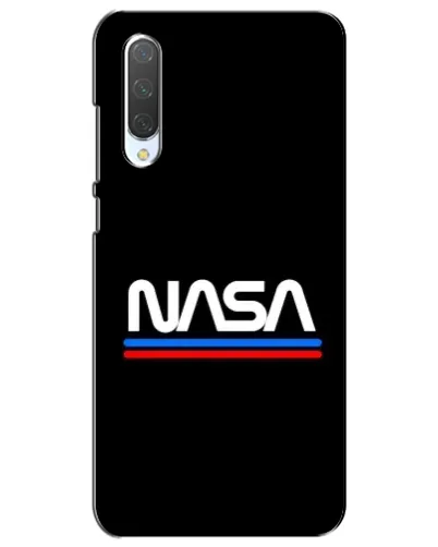Чехол для Xiaomi Mi CC9e с картинкой «NASA — классика Red Blue» Чехол для Xiaomi Mi CC9e с картинкой «NASA — классика Red Blue»