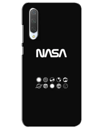Чехол для Xiaomi Mi CC9e с картинкой «NASA — технический принт» Чехол для Xiaomi Mi CC9e с картинкой «NASA — технический принт»