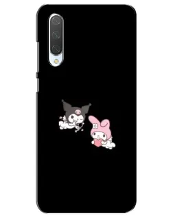 Чохол для Xiaomi Mi CC9e з картинкою «My Melody та Kuromi»