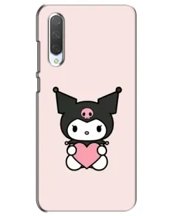 Чохол для Xiaomi Mi CC9e з картинкою «Kuromi та серце»