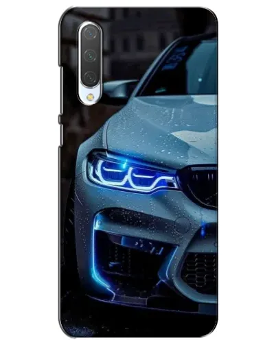 Чохол для Xiaomi Mi CC9e з картинкою «Погляд BMW з синіми фарами» Чохол для Xiaomi Mi CC9e з картинкою «Погляд BMW з синіми фарами»