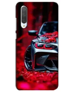 Чохол для Xiaomi Mi CC9e з картинкою «Спортивна BMW та квіти» Чохол для Xiaomi Mi CC9e з картинкою «Спортивна BMW та квіти»