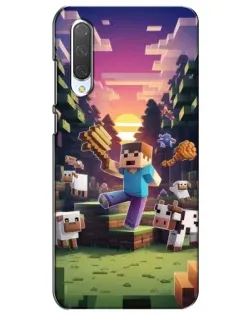 Чохол для Xiaomi Mi CC9e з картинкою «Стів на фермі»