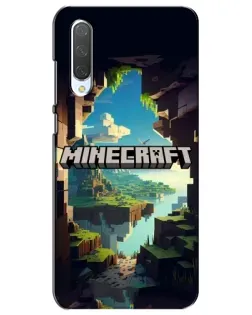 Чохол для Xiaomi Mi CC9e з картинкою «Печера Майнкрафт»