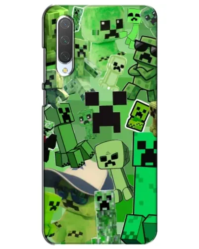 Чохол для Xiaomi Mi CC9e з картинкою «Кріпери Minecraft» Чохол для Xiaomi Mi CC9e з картинкою «Кріпери Minecraft»