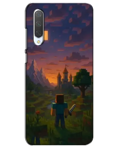 Чохол для Xiaomi Mi CC9e з картинкою «Стів біля вежі» Чохол для Xiaomi Mi CC9e з картинкою «Стів біля вежі»