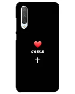 Чехол для Xiaomi Mi CC9e с картинкой «Сердце - Jesus» Чехол для Xiaomi Mi CC9e с картинкой «Сердце - Jesus»