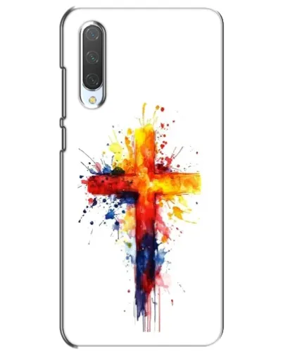 Чехол для Xiaomi Mi CC9e с картинкой «Акварельный крест» Чехол для Xiaomi Mi CC9e с картинкой «Акварельный крест»
