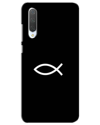 Чехол для Xiaomi Mi CC9e с картинкой «Символ рыбы Jesus» Чехол для Xiaomi Mi CC9e с картинкой «Символ рыбы Jesus»