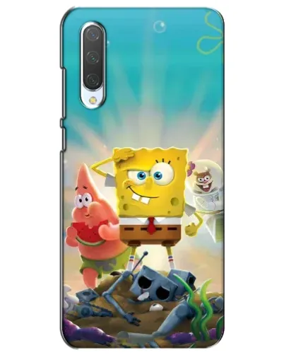 Чехол для Xiaomi Mi CC9e с картинкой «Спанч Боб победитель» Чехол для Xiaomi Mi CC9e с картинкой «Спанч Боб победитель»