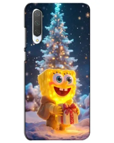 Чехол для Xiaomi Mi CC9e с картинкой «Рождественский Спанч Боб» Чехол для Xiaomi Mi CC9e с картинкой «Рождественский Спанч Боб»