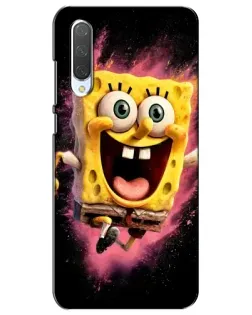 Чехол для Xiaomi Mi CC9e с картинкой «Взрывной Спанч Боб»