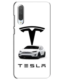 Чохол для Xiaomi Mi CC9e з картинкою «Tesla White Style» Чохол для Xiaomi Mi CC9e з картинкою «Tesla White Style»