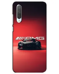 Чохол для Xiaomi Mi CC9e з картинкою «Mercedes AMG — червона лінія»