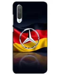 Чохол для Xiaomi Mi CC9e з картинкою «Mercedes — прапор Німеччини»