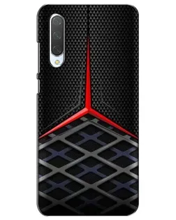 Чохол для Xiaomi Mi CC9e з картинкою «Mercedes Carbon Grid»