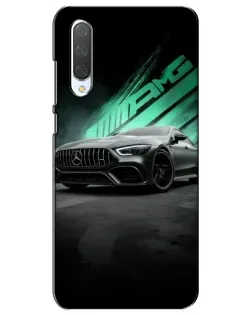 Чохол для Xiaomi Mi CC9e з картинкою «Темний Mercedes AMG»