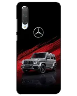 Чохол для Xiaomi Mi CC9e з картинкою «Mercedes G-Class червоний»