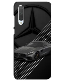 Чохол для Xiaomi Mi CC9e з картинкою «Mercedes AMG — графіка»