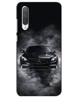 Чохол для Xiaomi Mi CC9e з картинкою «Mercedes у диму»